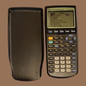 TEXAS INSTRUMENTS TI-83 PLUS GRAPHING CALCULATOR